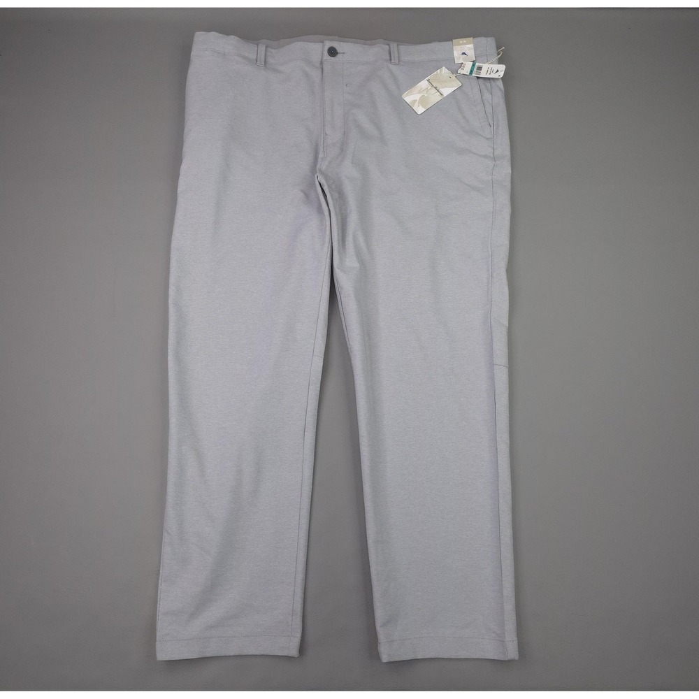 Tommy Bahama Pants Mens 46x30 Gray IslandZone On Par Golf Performance Stretch